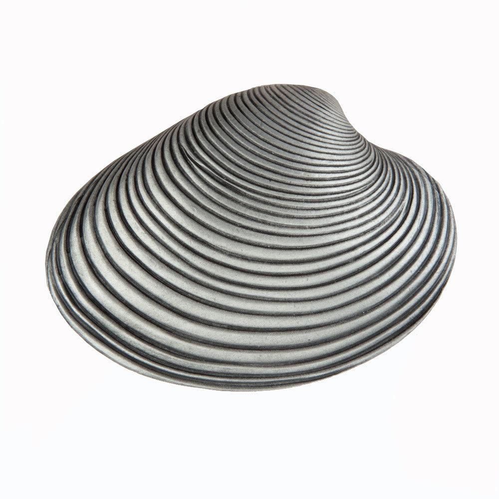 Acorn DP3PP: 1-3/8" Clam Shell Cabinet Knob - Antique Pewter