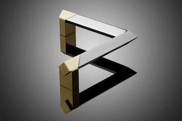 Forms+Surfaces DP6926 Series 14" cc Modular Boomerang Door Pull