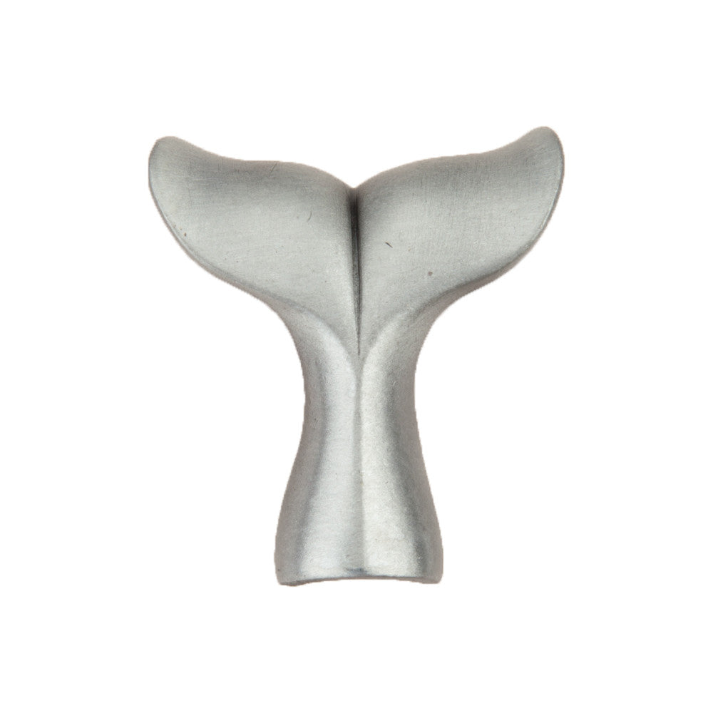 Acorn DP6PP: 1-1/2" Whale Tail Cabinet Knob - Antique Pewter