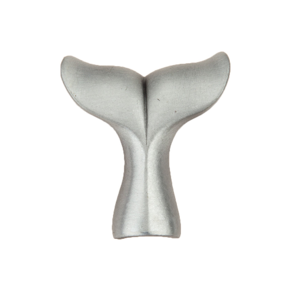 Acorn DP6PP: 1-1/2" Whale Tail Cabinet Knob - Antique Pewter