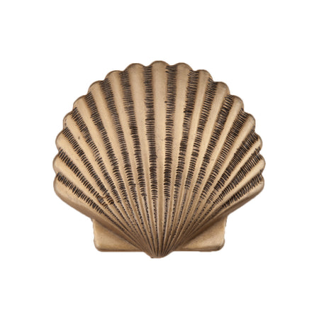 Acorn DPAGP: 1-3/8" Small Scallop Cabinet Knob - Museum Gold 1