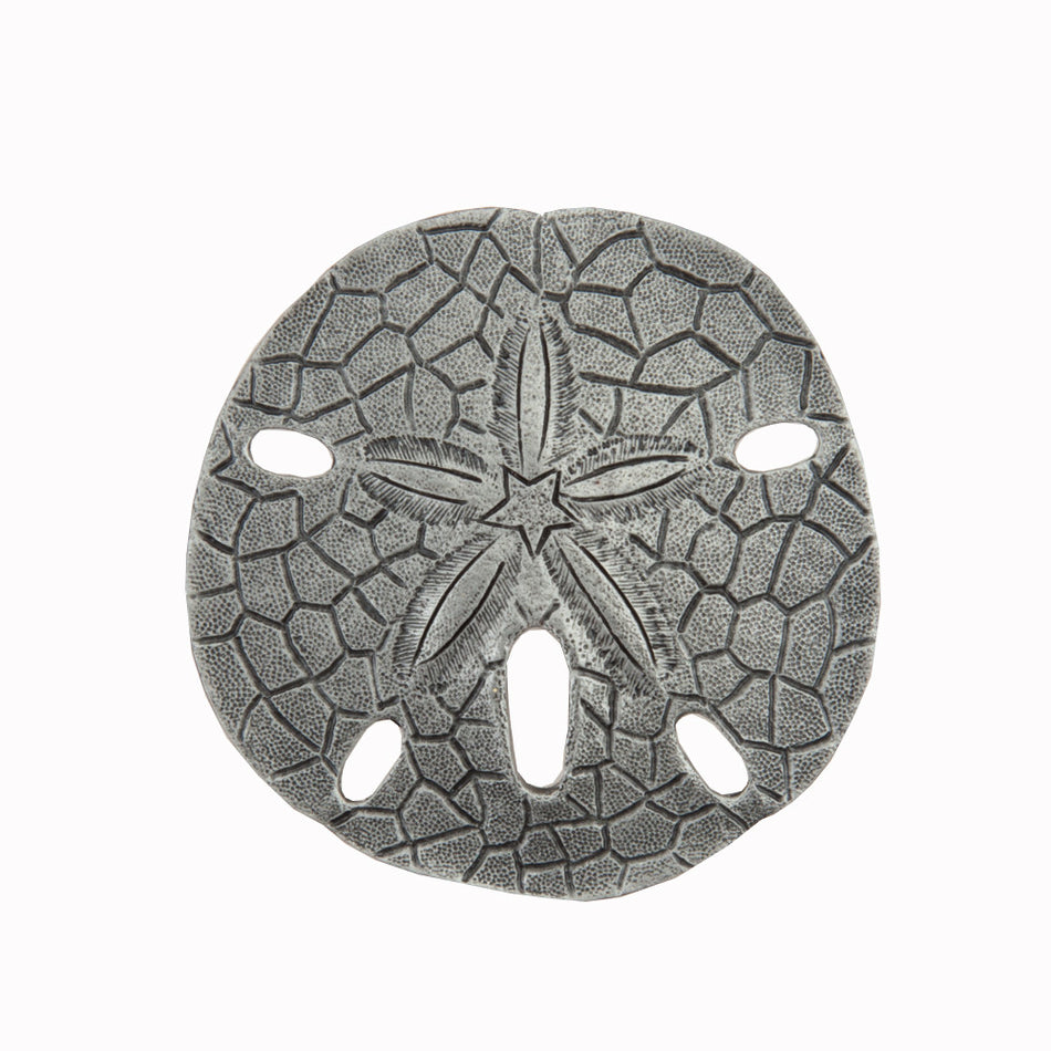 Acorn DPDPP: 1-1/2" Sand Dollar Cabinet Knob - Antique Pewter