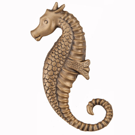 Acorn DPEGP: 2-1/4" Seahorse Cabinet Knob - Museum Gold 1