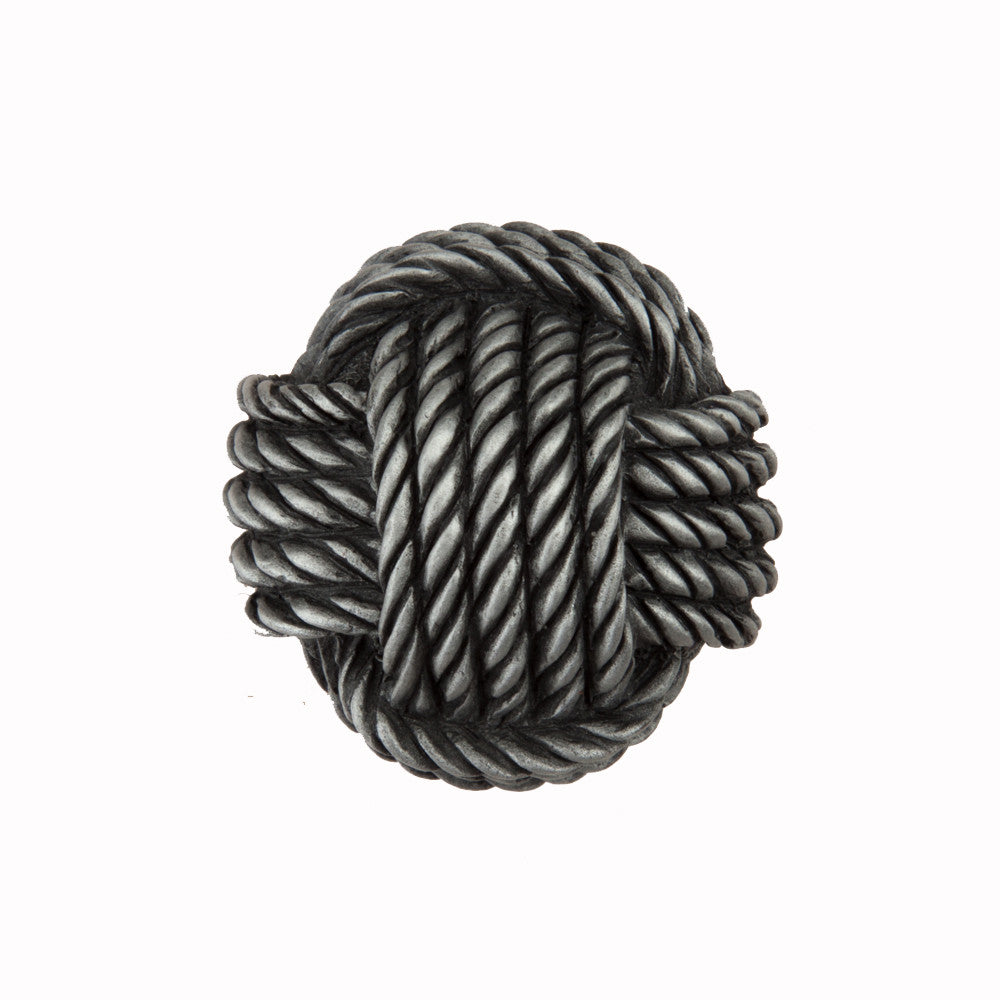 Acorn DPFPP: 1-1/4" Monkey Fist Cabinet Knob - Antique Pewter