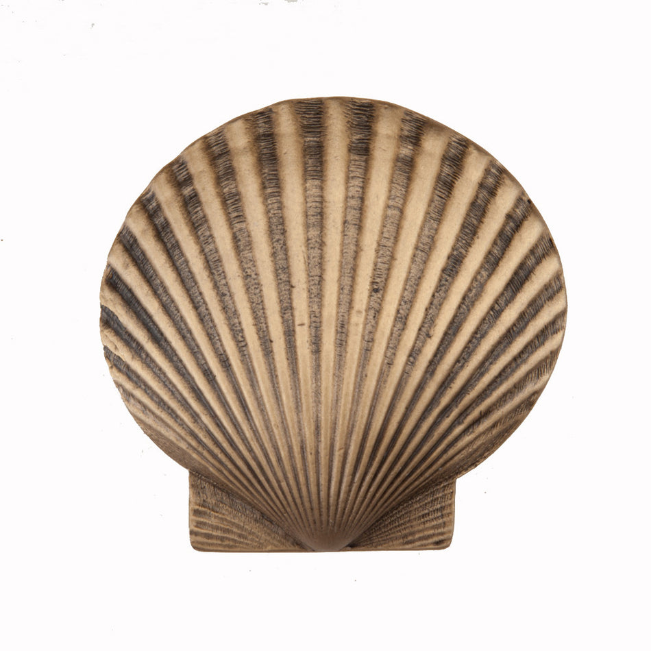 Acorn DPGGP: 1-5/8" Large Scallop Cabinet Knob - Museum Gold