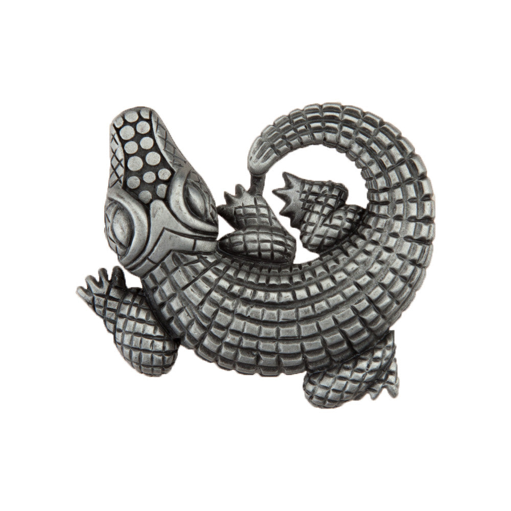 Acorn DPMPP: 1-1/2" Alligator Cabinet Knob - Antique Pewter