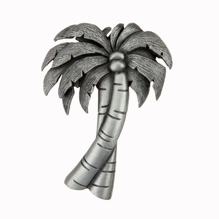 Acorn DQ1PP: 1-7/8" Palm Tree Cabinet Knob - Antique Pewter
