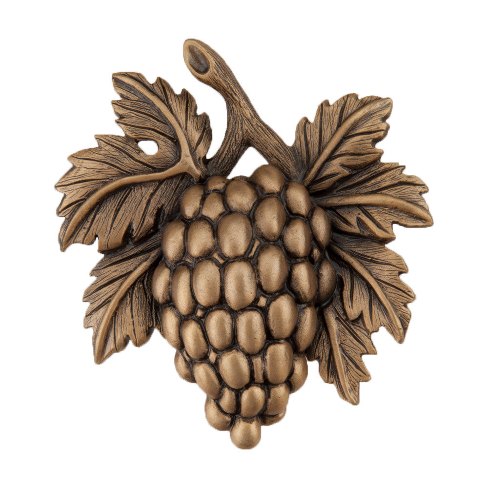 Acorn DQ5GP: 2" Grapevines Cabinet Knob - Museum Gold