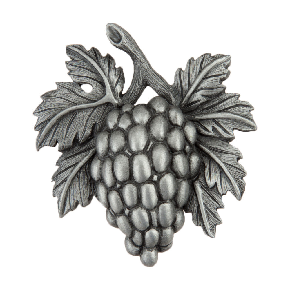 Acorn DQ5PP: 2" Grapevines Cabinet Knob - Antique Pewter