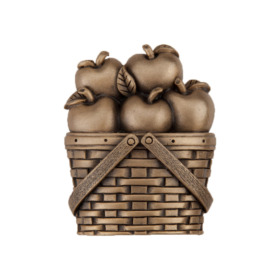 Acorn DQAGP: 1-1/2" Apple Basket Cabinet Knob - Museum Gold