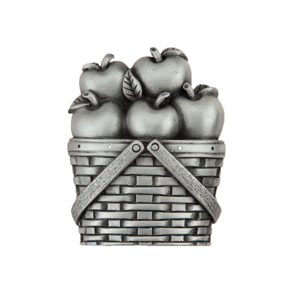Acorn DQAPP: 1-1/2" Apple Basket Cabinet Knob - Antique Pewter