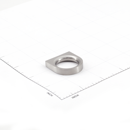 Sugatsune DR-L/S: 21mm  Finger Pull - Satin Stainless Steel