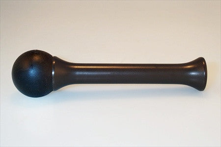 Myterra DS.BLK.B.: 4-3/4" Door Stop w/Black Rubber Tip - Matte Black