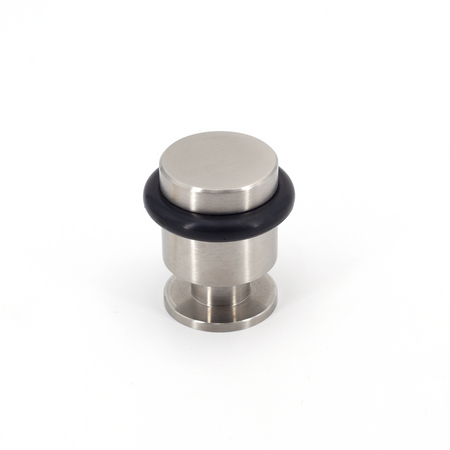 Sugatsune DSD-02-L: 2" Floor Mount Door Stop - Satin Stainless Steel
