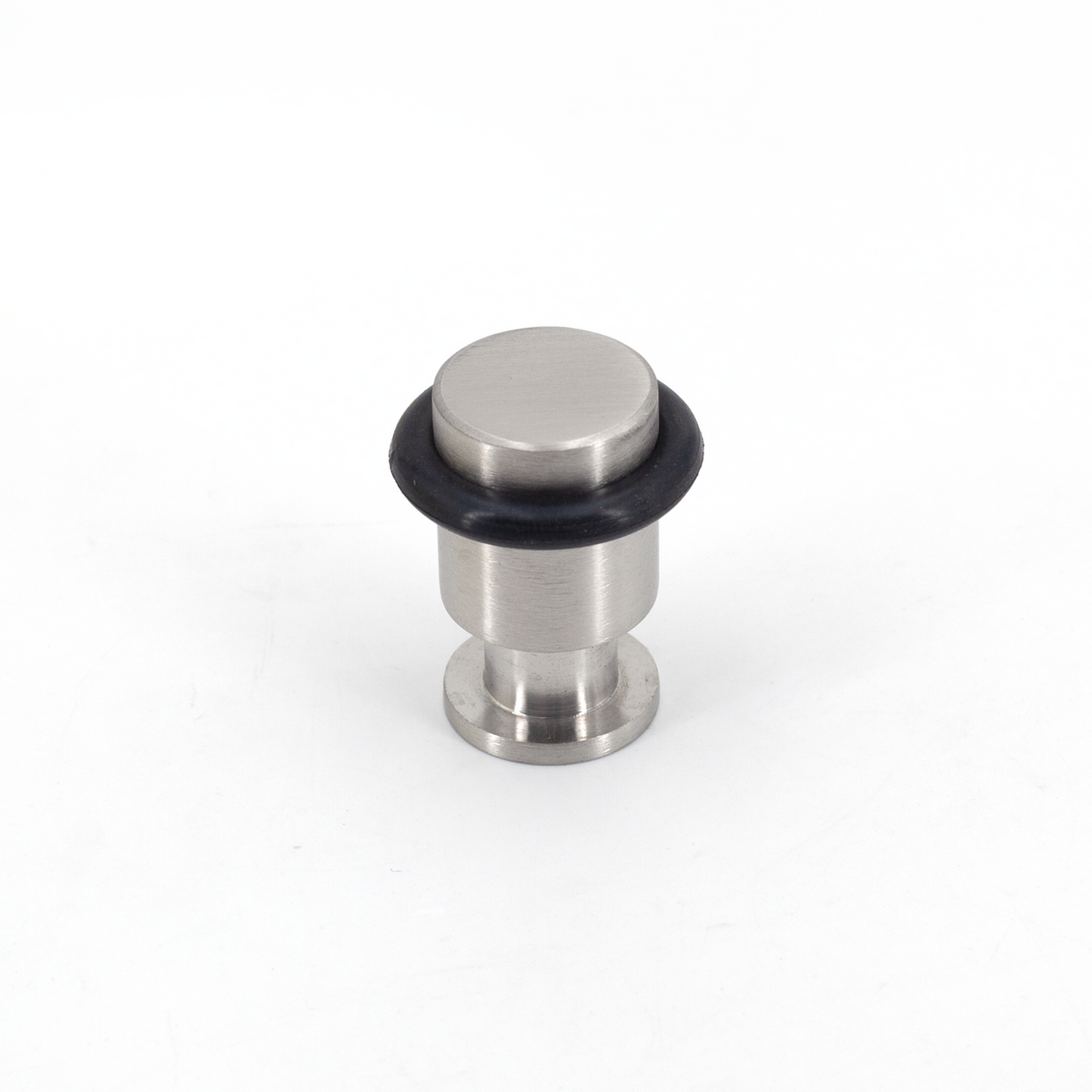 Sugatsune DSD-02-S: 1-3/8" Floor Mount Door Stop - Satin Stainless Steel