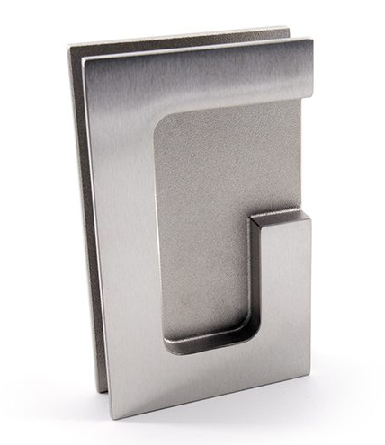 Sugatsune DSI-4252C-12: 100 x 16.7mm Sliding Door Handle - Satin Stainless Steel
