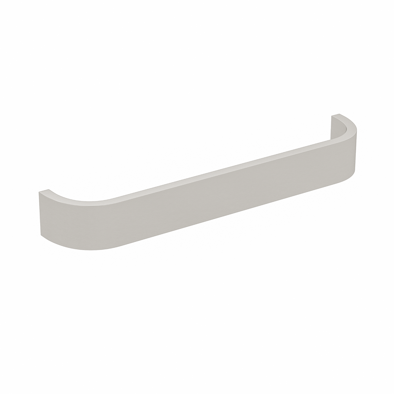 Sugatsune DSI-120-192: 192mm cc Modern Flat Bar Cabinet Pull - Satin Stainless Steel