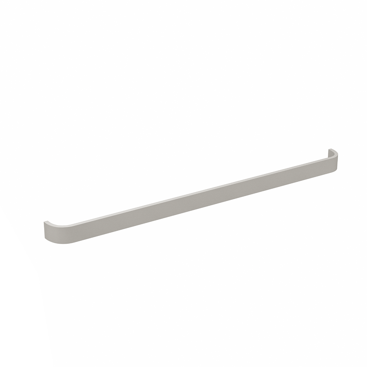 Sugatsune DSI-120-512: 512mm Modern Flat Bar Cabinet Pull - Satin Stainless Steel