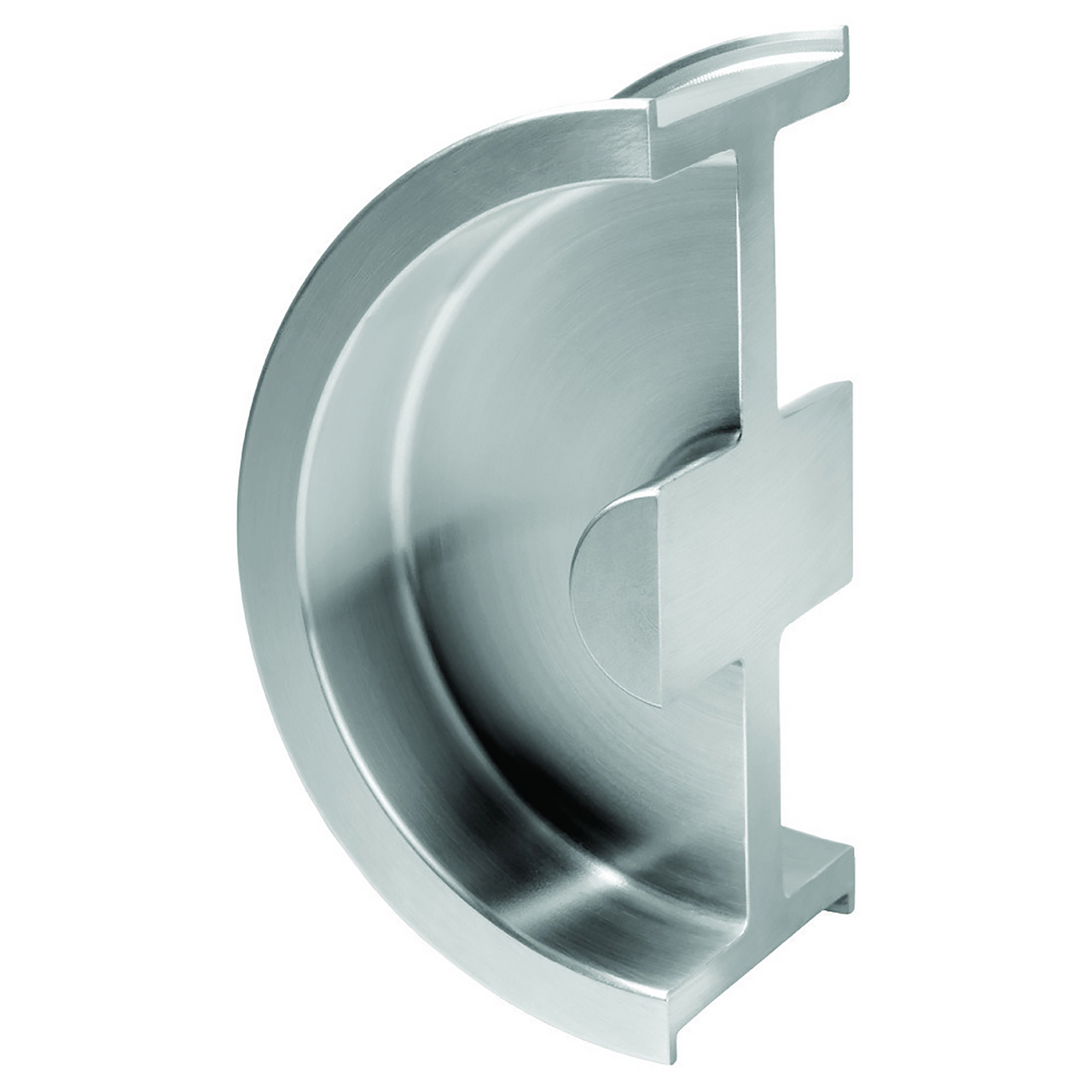 Sugatsune DSI-3250-50: 100mm x 50mm Sliding Door Handle - Satin Stainless Steel