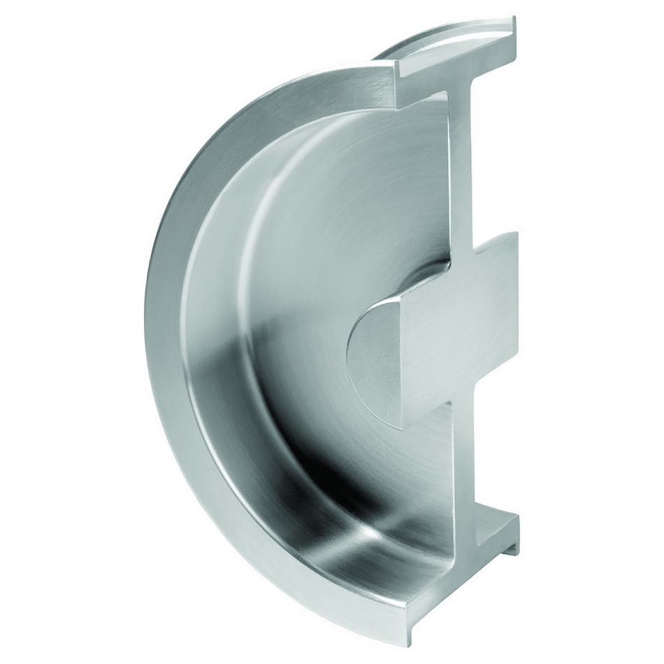 Sugatsune DSI-3250-50: 100mm x 50mm Sliding Door Handle - Satin Stainless Steel