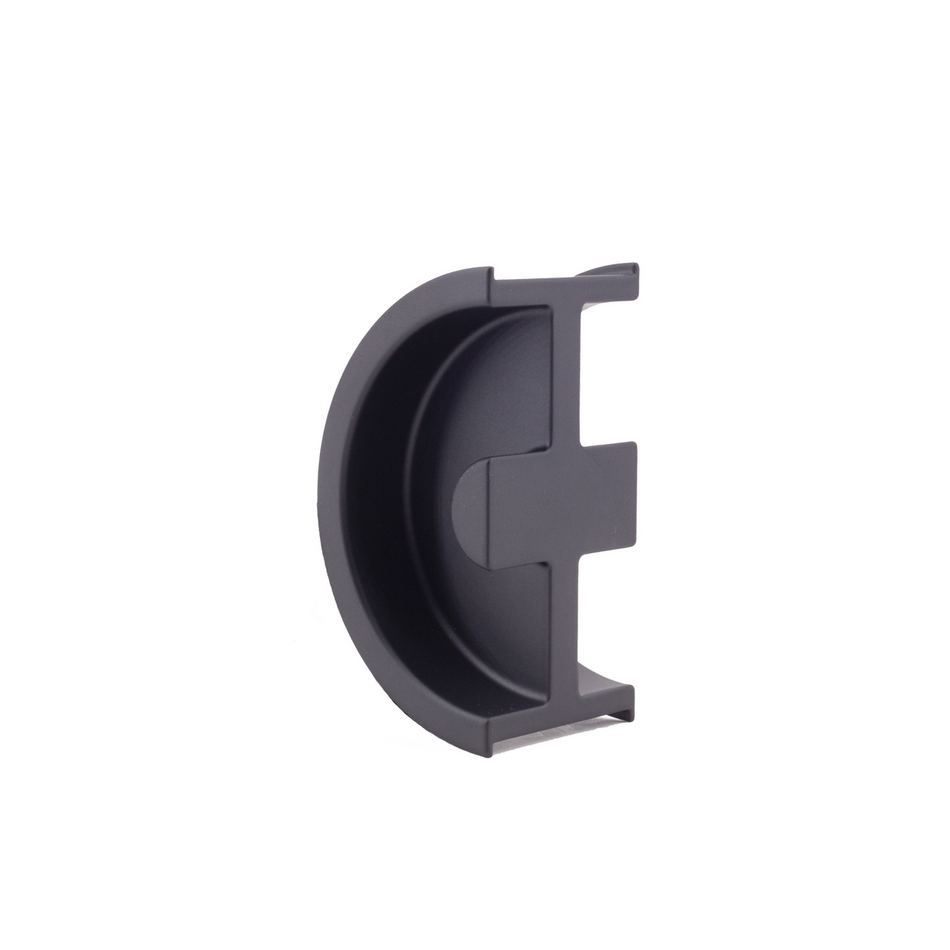 Sugatsune DSI-3250-35-BL: 100mm x 35mm Sliding Door Handle - Satin Black