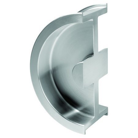 Sugatsune DSI-3250-35: 100mm x 35mm Sliding Door Handle - Satin Stainless Steel