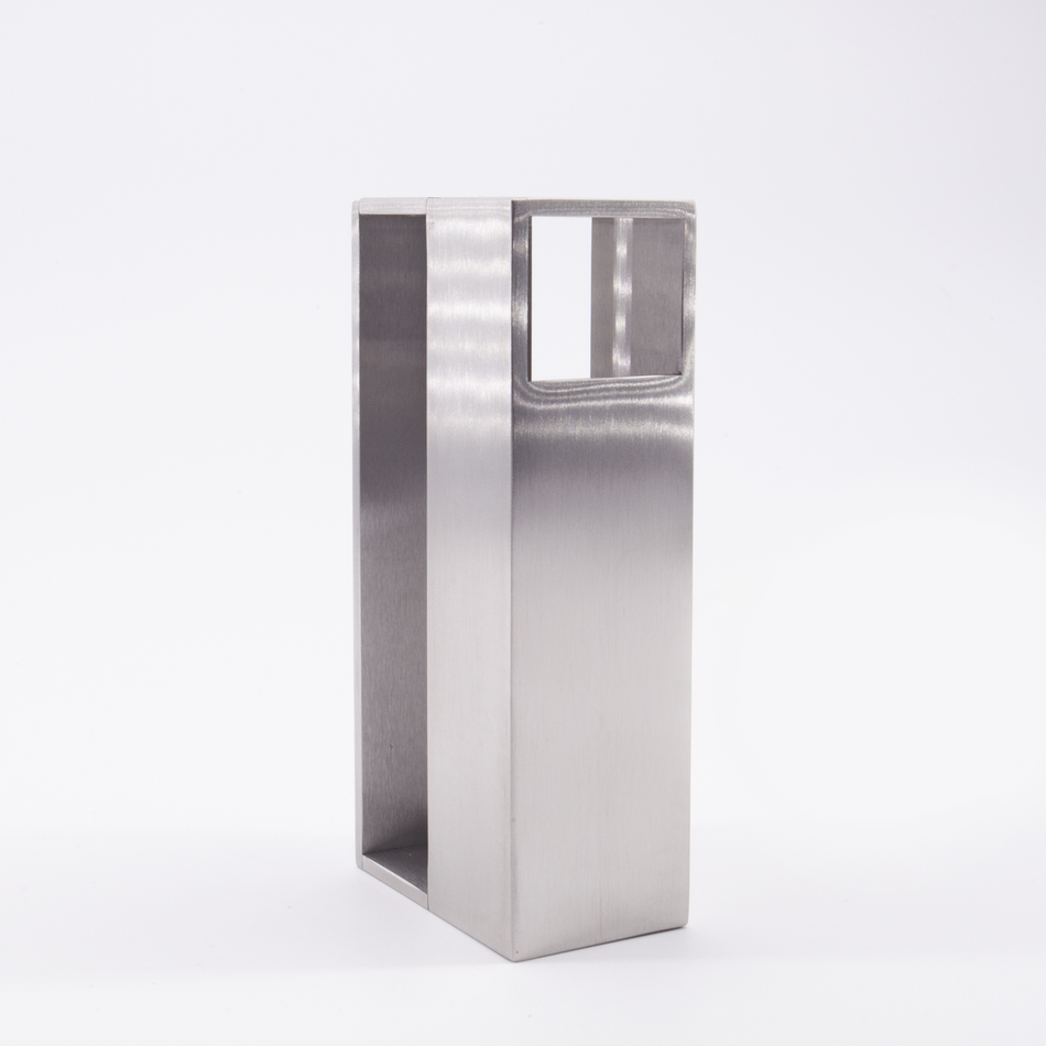 Sugatsune DSI-4251-35: 120mm x 35mm Sliding Door Handle - Satin Stainless Steel