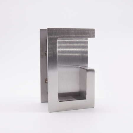 Sugatsune DSI-4253-45: 100mm x 45mm Sliding Door Handle - Satin Stainless Steel