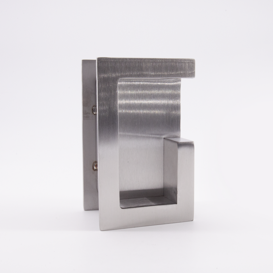 Sugatsune DSI-4253-45: 100mm x 45mm Sliding Door Handle - Satin Stainless Steel