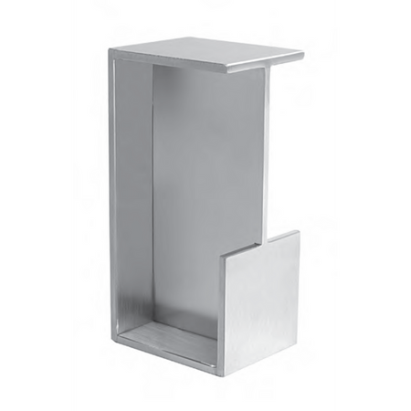 Sugatsune DSI-4254-100-45: 100mm x 45mm Sliding Door Handle - Satin Stainless Steel