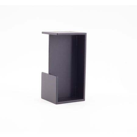 Sugatsune DSI-4254-100-45-BL: 100mm x 45mm Sliding Door Handle - Matte Black