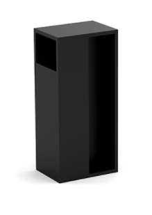 Sugatsune DSI-4251-35-BL: 120mm x 35mm Sliding Door Handle - Black