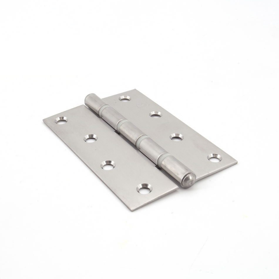 Sugatsune D-S-102A: 102mm Butt Hinge - Satin Stainless Steel