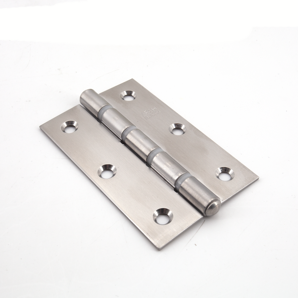 Sugatsune D-S-89A: 89mm Butt Hinge - Satin Stainless Steel