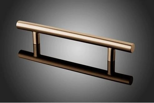 Forms+Surfaces DT1214 Series 74" cc Round Bar Door Pull