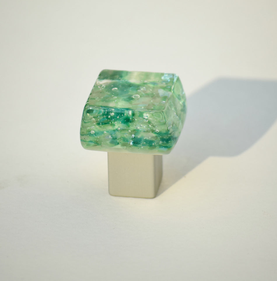 Grace White DW-NS: Dancing Water Cabinet Knob - North Shore