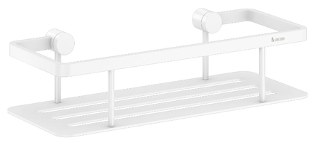 Smedbo DX3001: Sideline Single Shower Basket - Matte White