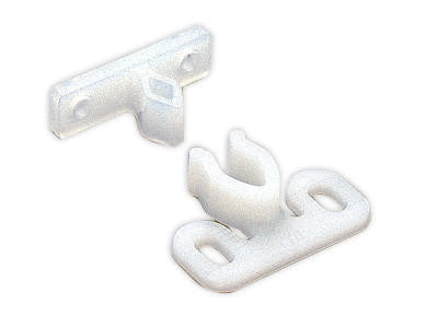 Sugatsune D-CATCH24/WHT: 24mm Knuckle Catch - White