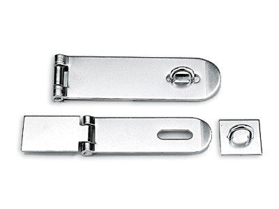 Sugatsune HP-645: 4-1/2" Weld-On Hasp - Polished Stainless Steel