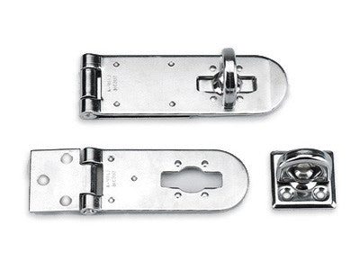 Sugatsune HP-635S: 3-1/2" Hasp w/Rotating Eye - Polished Stainless Steel