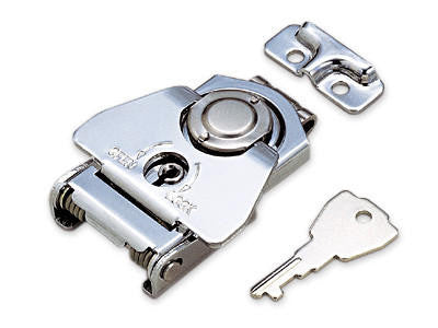 Sugatsune P-1040/SS: 65mm Locking Draw Latch - Polished Stainless Steel