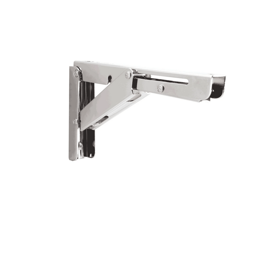 Sugatsune EB-303/EP-BL-D: Soft-Close Folding Shelf Bracket - Black