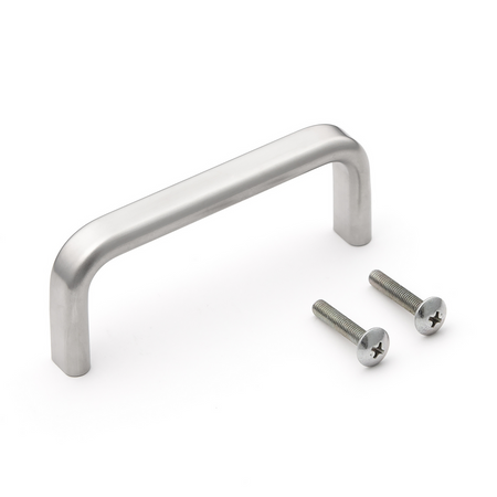 Sugatsune ECH-100/S: 100mm cc Contemporary Handle - Satin Stainless Steel