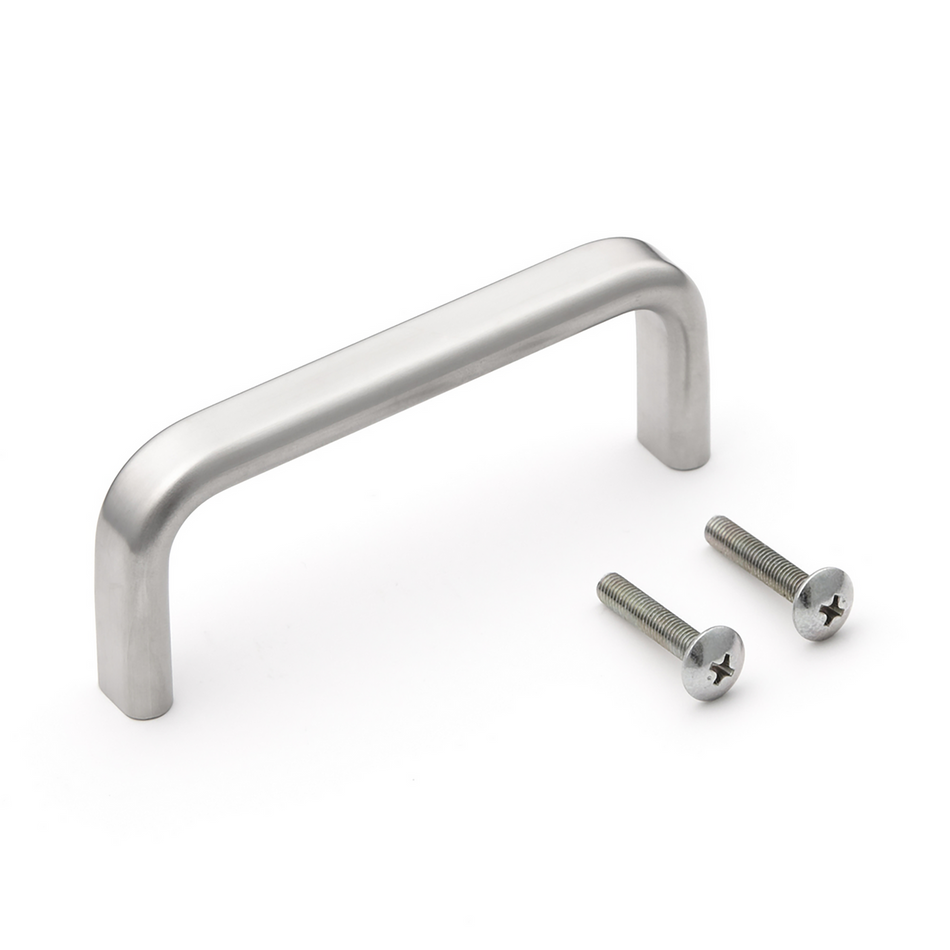 Sugatsune ECH-100/S: 100mm cc Contemporary Handle - Satin Stainless Steel