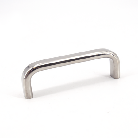 Sugatsune EC-100/M: 92mm cc D-Handle Cabinet Pull - Mirror Stainless Steel