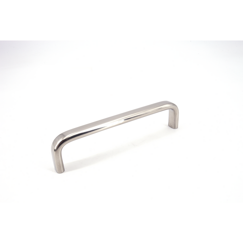 Sugatsune EC-150/M: 142mm cc D-Handle Cabinet Pull - Mirror Stainless Steel