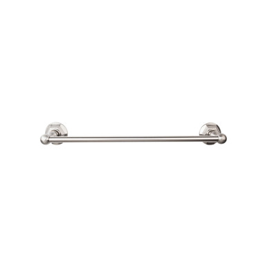Top Knobs ED10BSNB: 30" cc Edwardian Bath Single Towel Bar - Brushed Satin Nickel