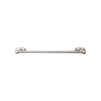 Top Knobs ED10BSNC: 30" cc Edwardian Bath Single Towel Bar - Brushed Satin Nickel