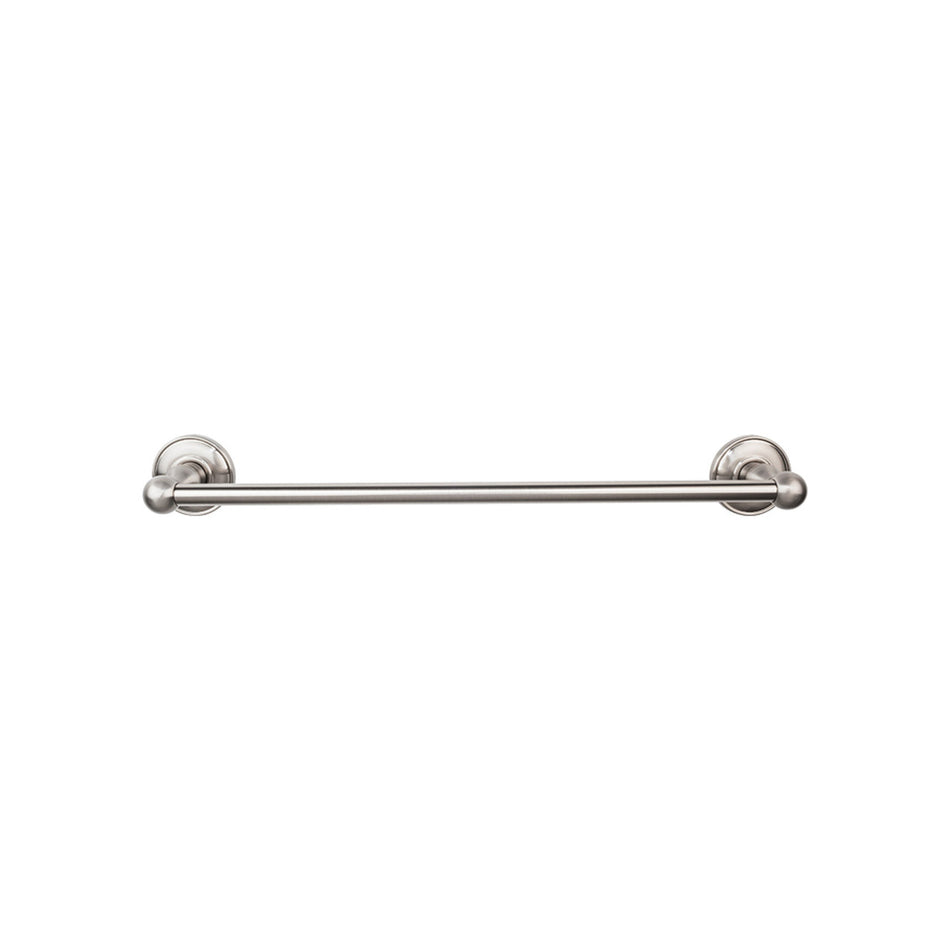 Top Knobs ED10BSND: 30" cc Edwardian Bath Single Towel Bar - Brushed Satin Nickel