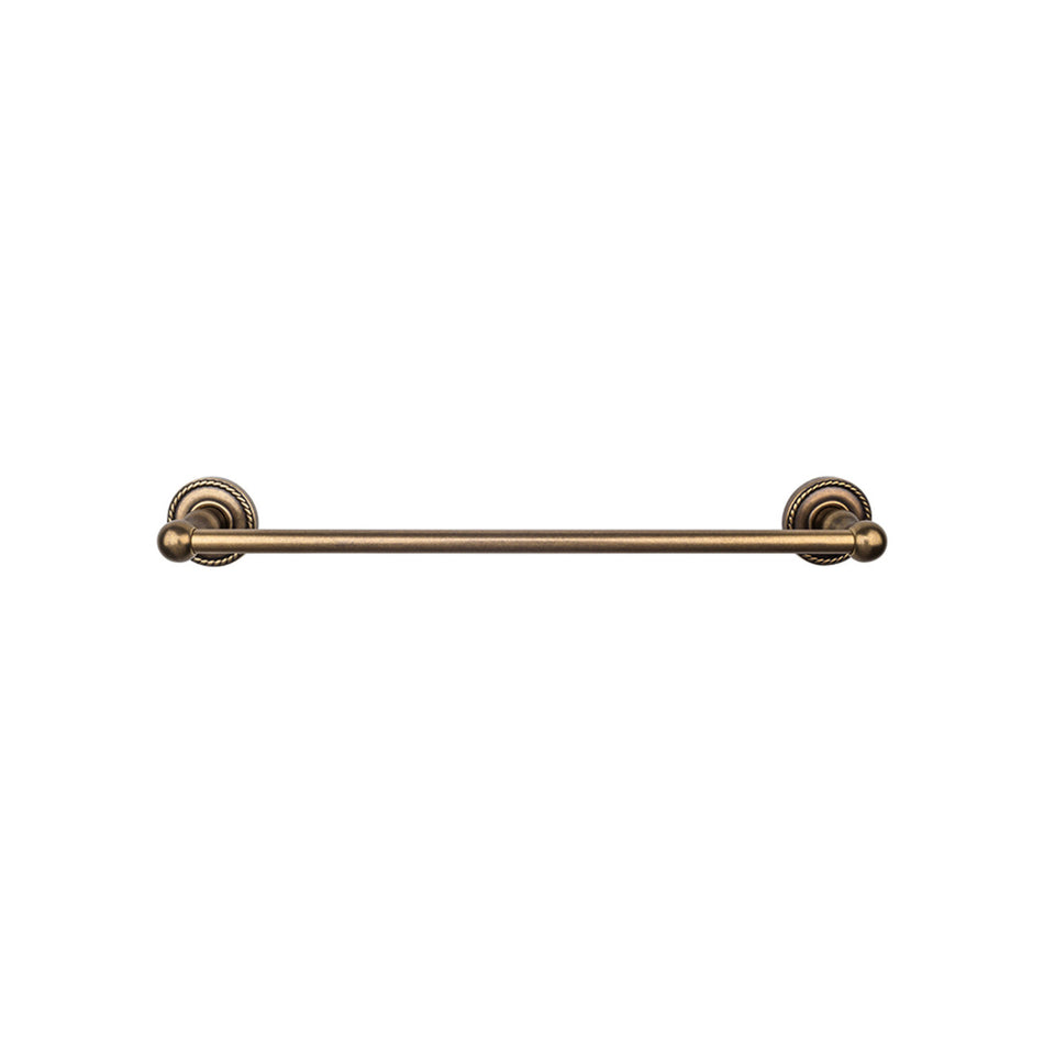 Top Knobs ED10GBZF: 30" cc Edwardian Bath Single Towel Bar - German Bronze